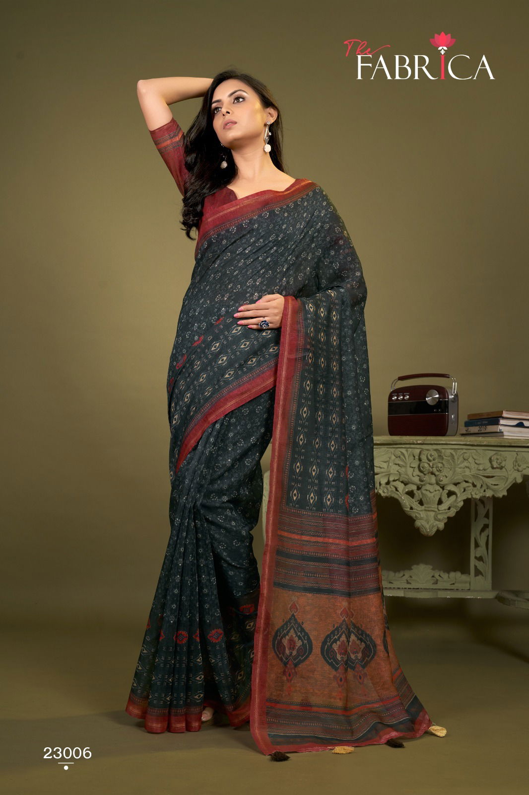 STELVIN Stelvin By The Fabrica Printed Cotton Sarees Catalog